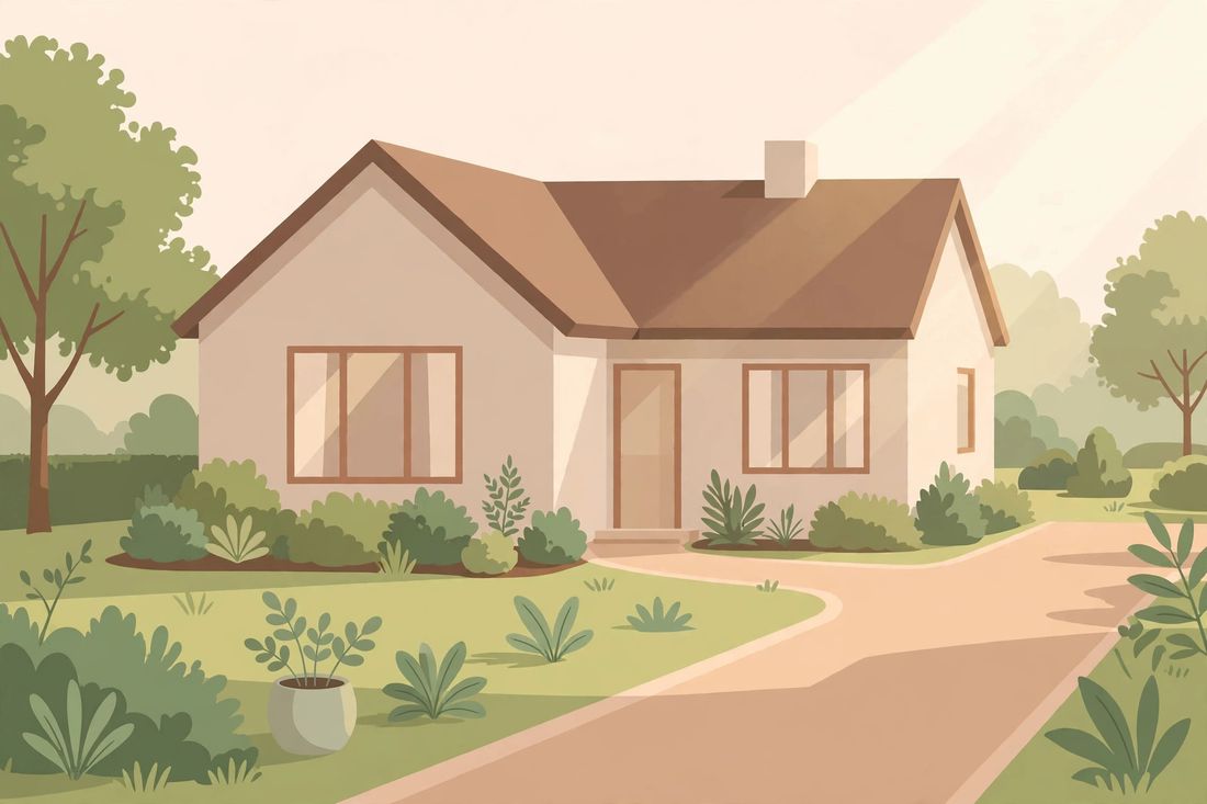 Einfamilienhaus mit Garten